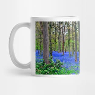 Bluebell Woods Greys Court Oxfordshire England UK Mug